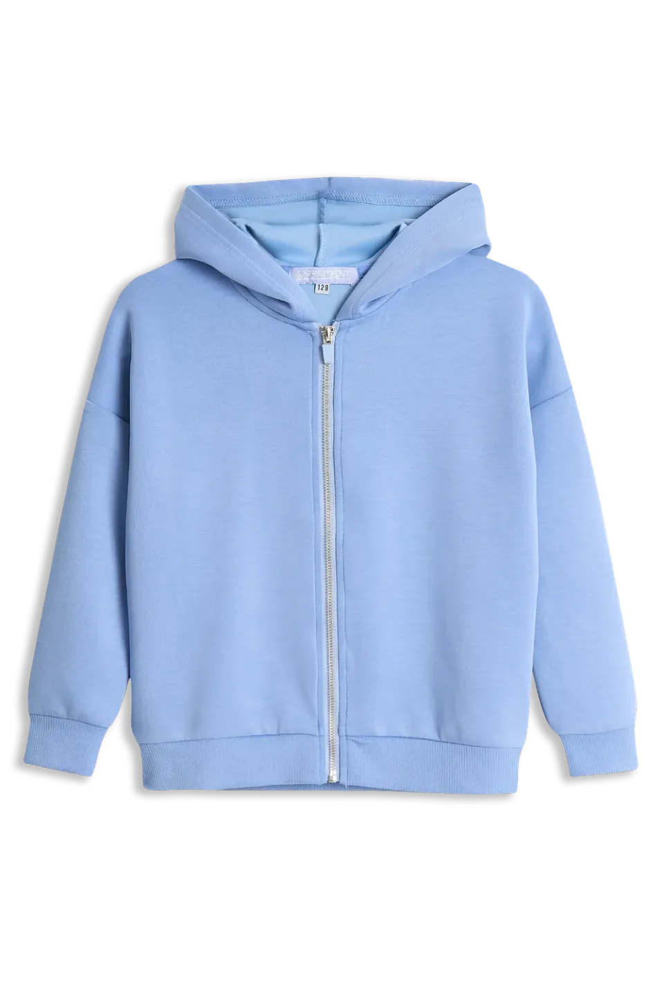 4President Mia Light Blue vest met rits meisjes modal