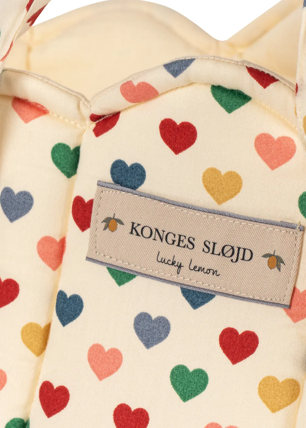 Konges Sløjd Poppendraagmand coeur coloré poppenwieg
