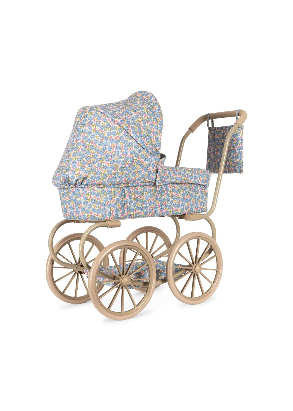 Konges Sløjd Minnie poppenwagen fleur rosier katoen
