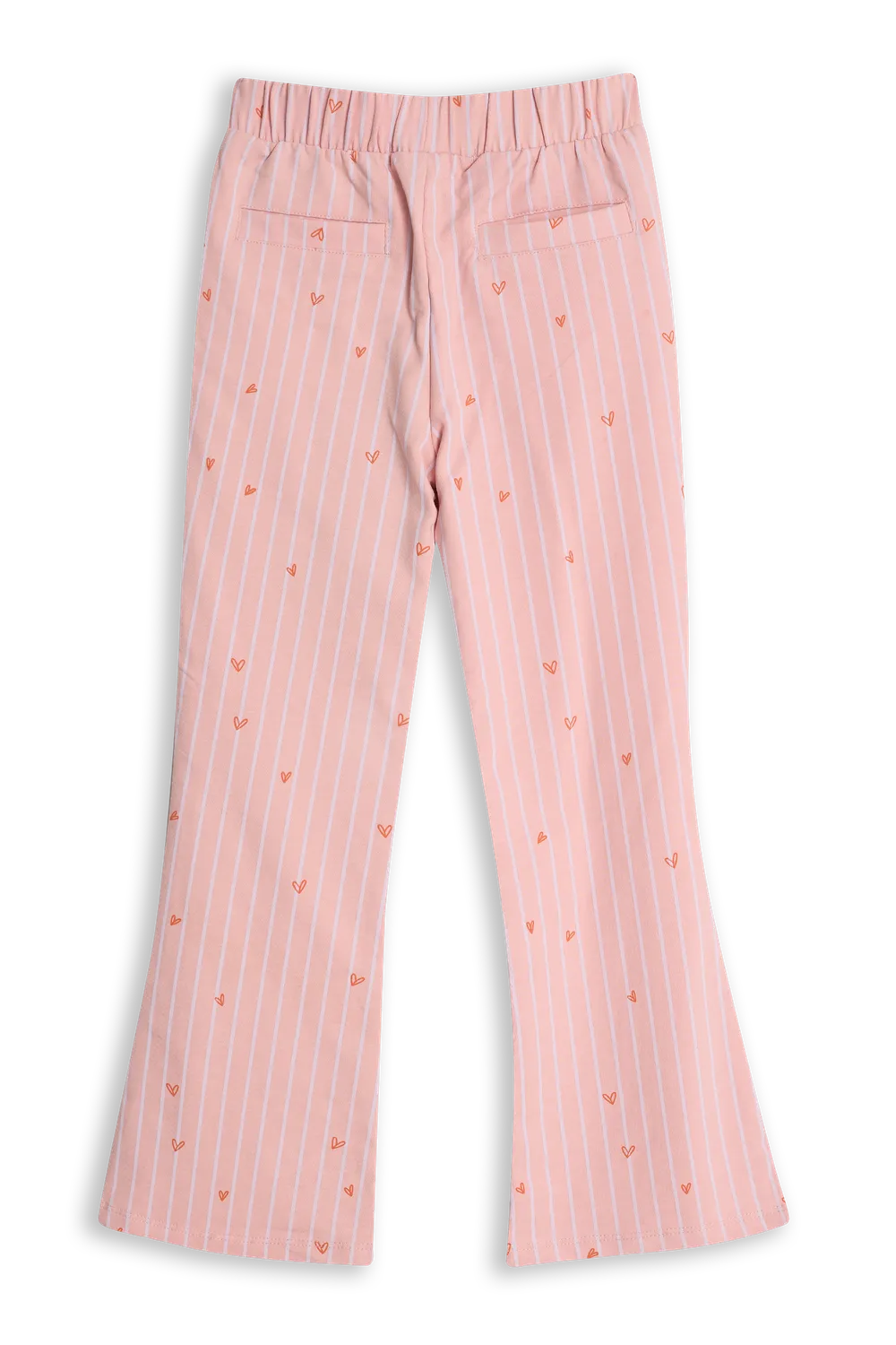 4President Britt broek strepen powder pink meisjes