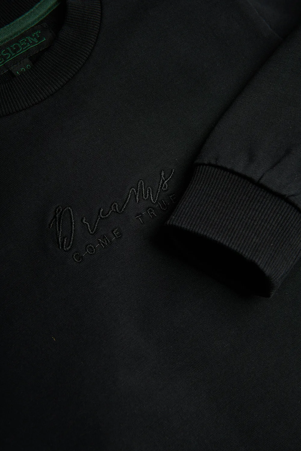 4PRESIDENT Aniek sweater black katoen