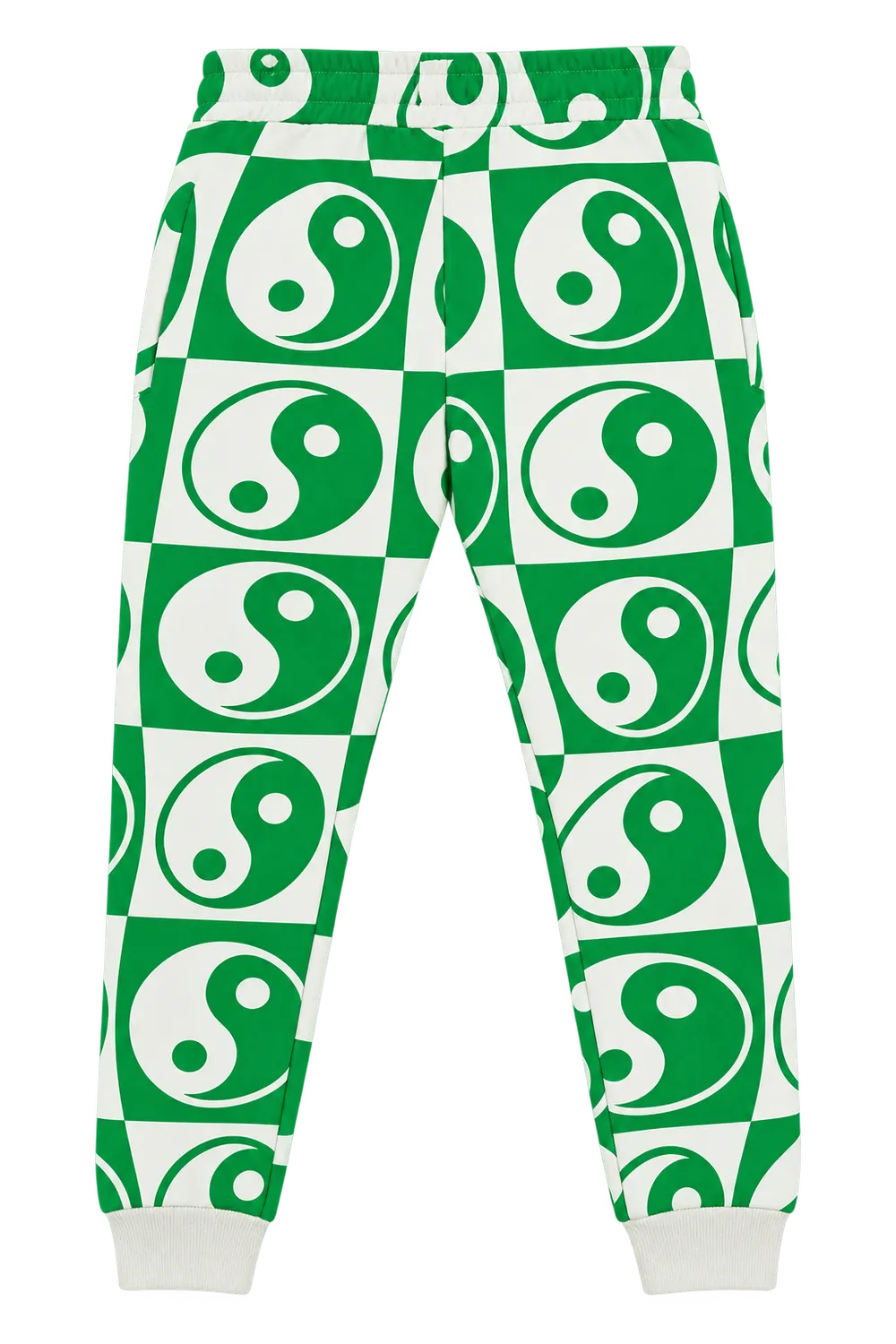 4PRESIDENT Leroy joggingbroek groene alloverprint