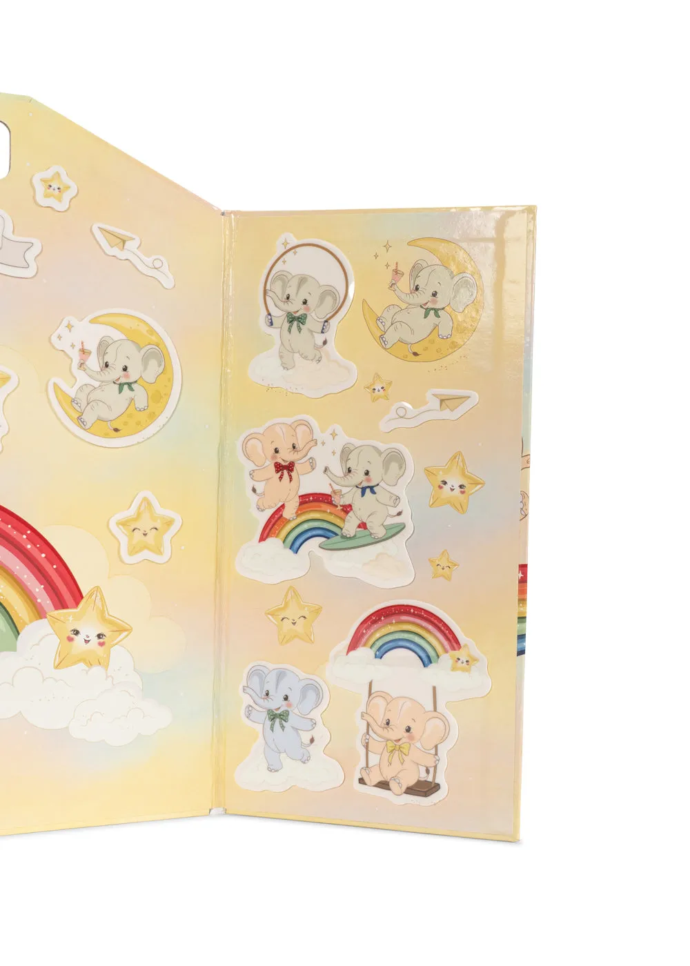 Konges Sløjd stickerboek Mijn Sticker Wereld multi