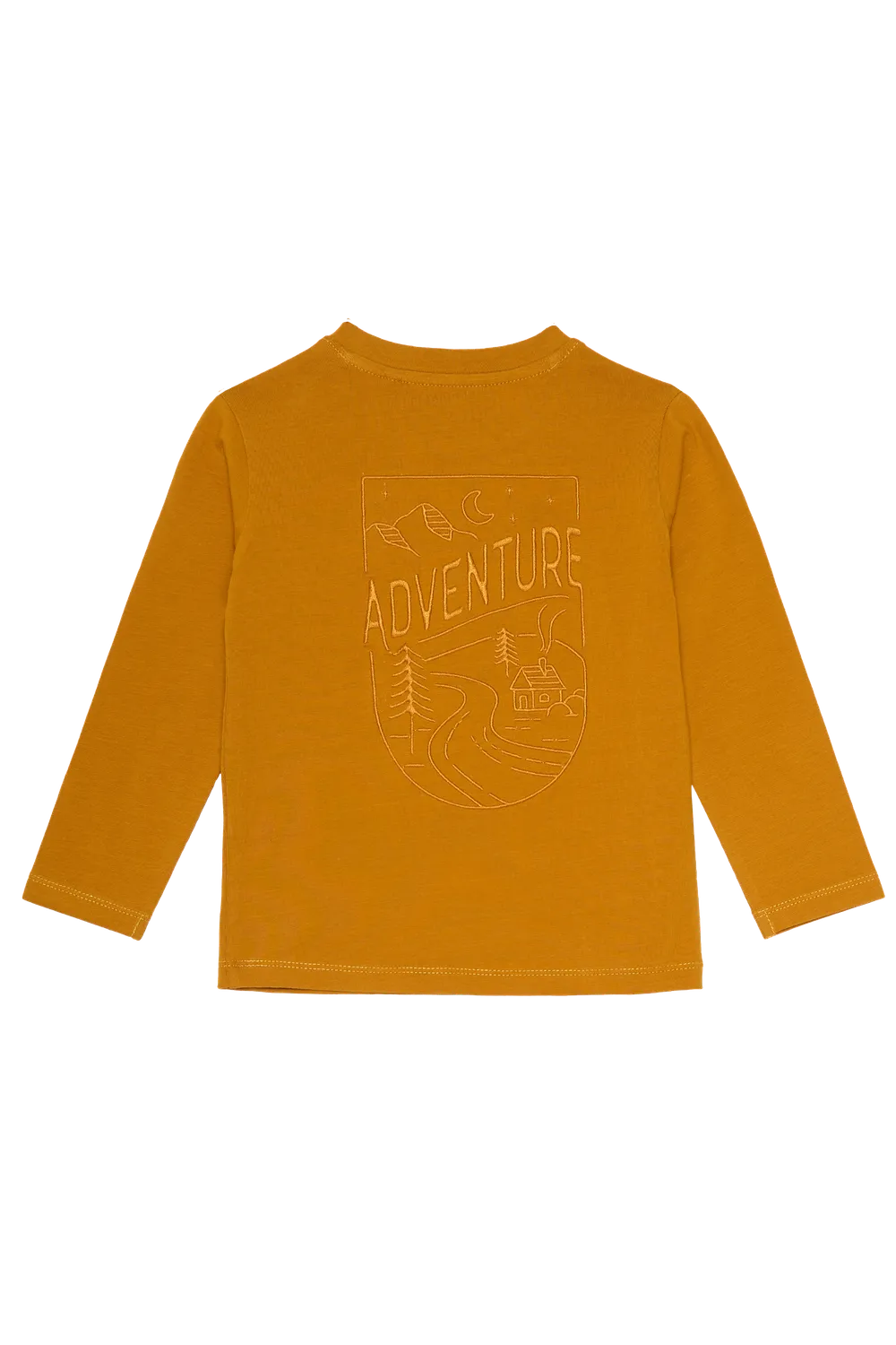 4President Boris Sand longsleeve jongens zand katoen