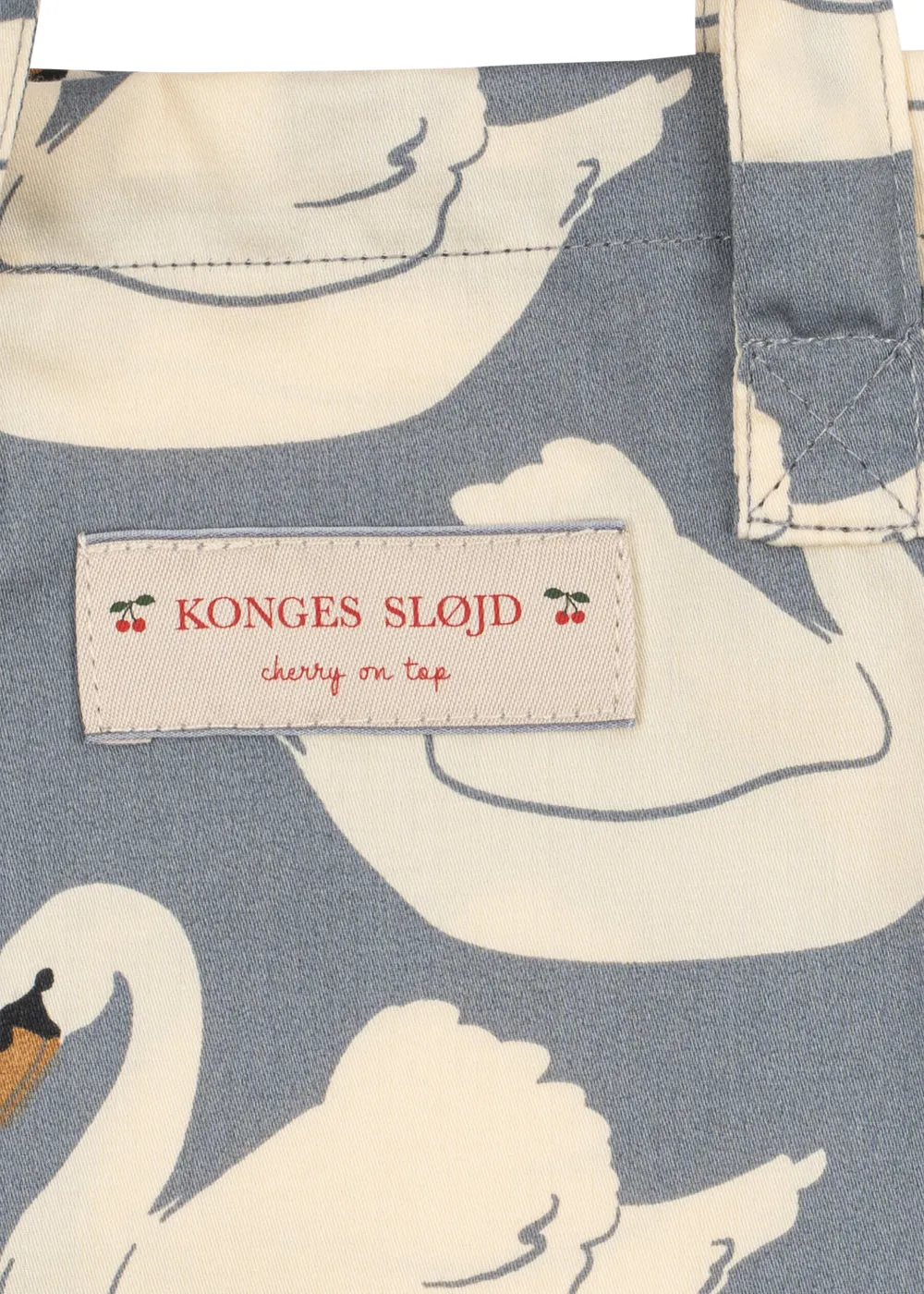 Konges Sløjd Poppenbeddengoed swan katoen
