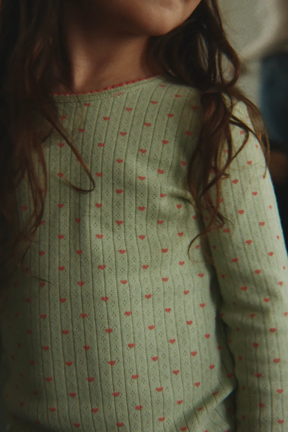 Konges Sløjd Minnie blouse Coeur Lint biokatoen