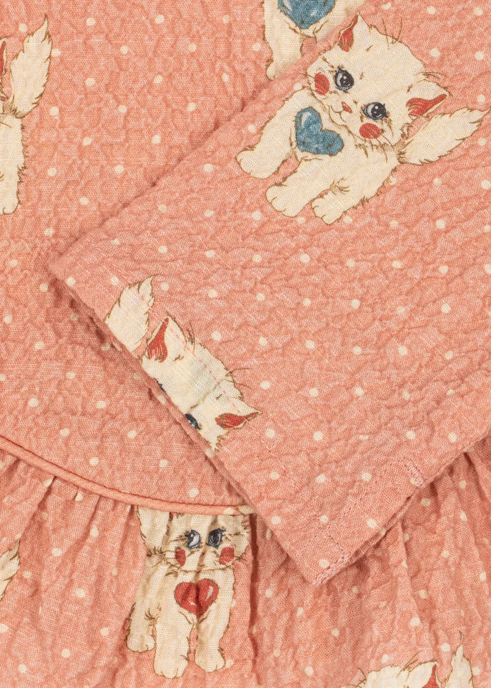 Konges Sløjd Elin blouse ciao miao rose biokatoen