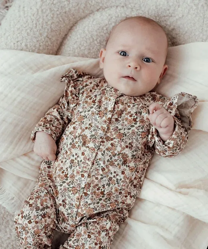 Soda Fashion Trendy Bloem Ruffle boxpakje bloemen