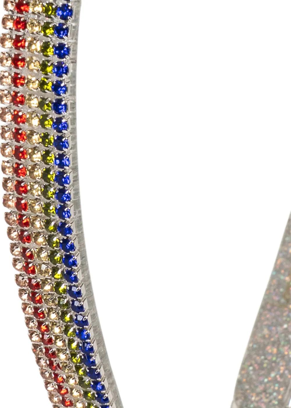 Konges Sløjd Glitter haarband regenboog diadeem