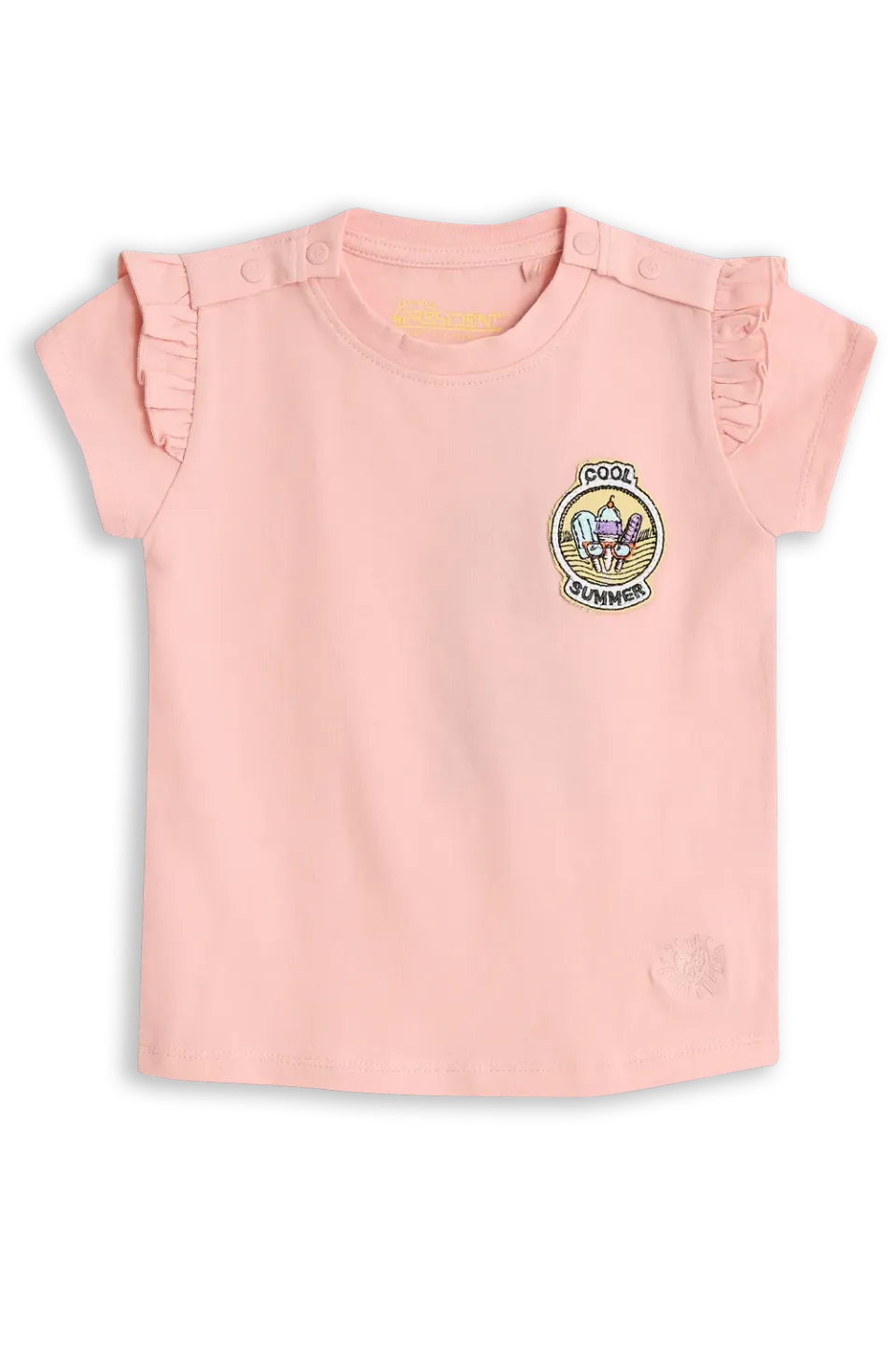 4PRESIDENT Denise Powder Pink T-shirt katoen