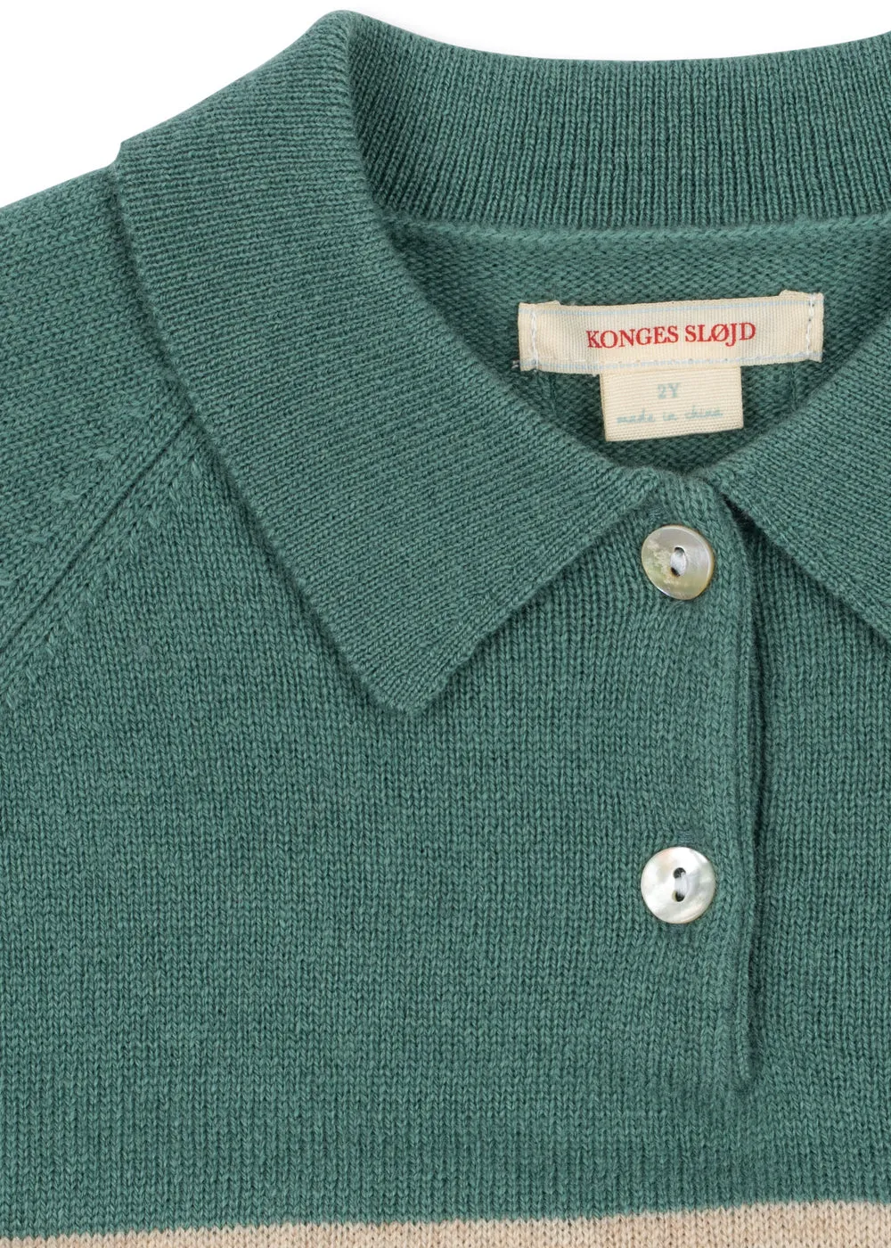 Konges Sløjd Basi polo fairway 100% wol
