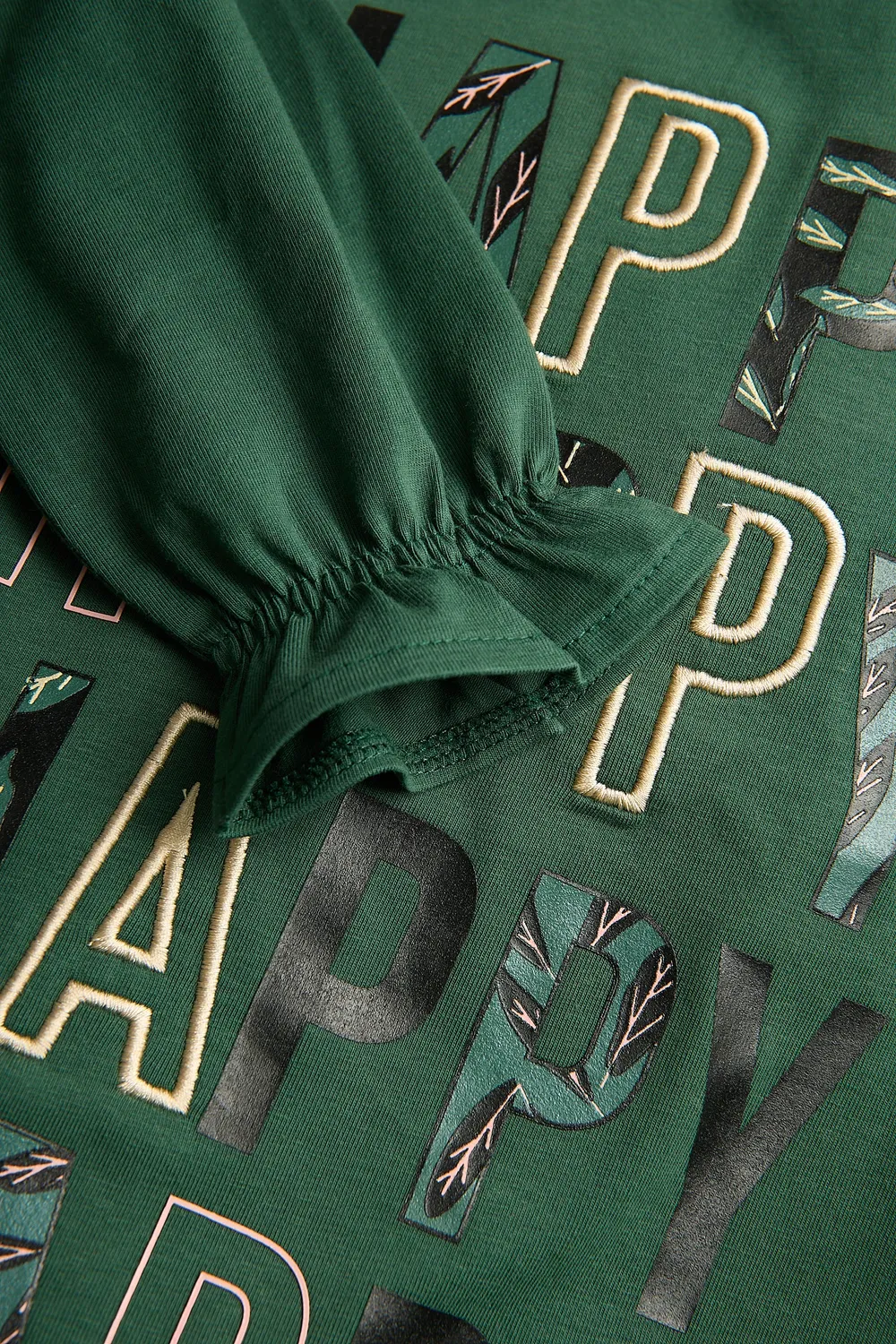 4PRESIDENT Anoek Green longsleeve meisjes katoen