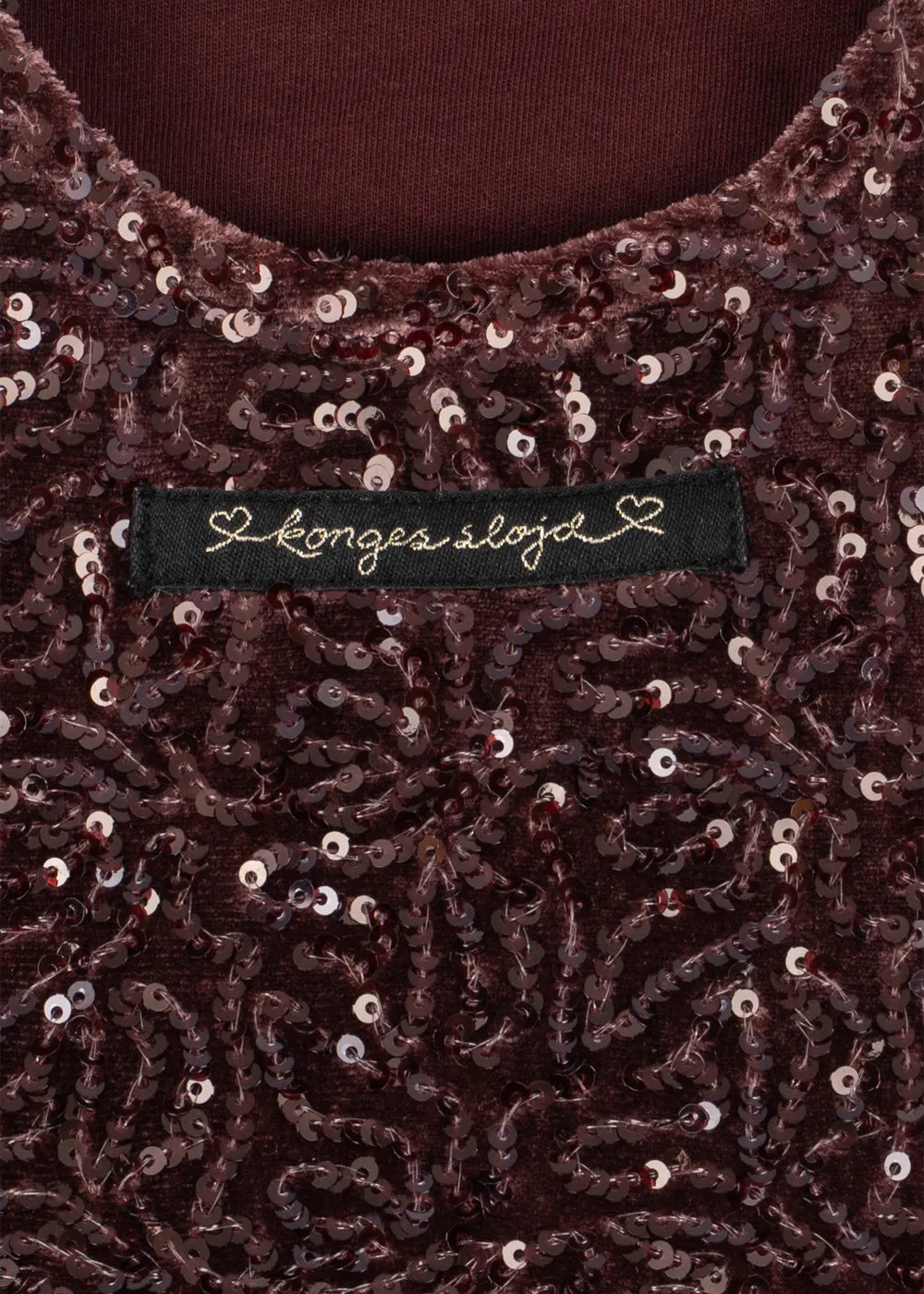 Konges Sløjd Viola Jurk Decadent Chocolate velours