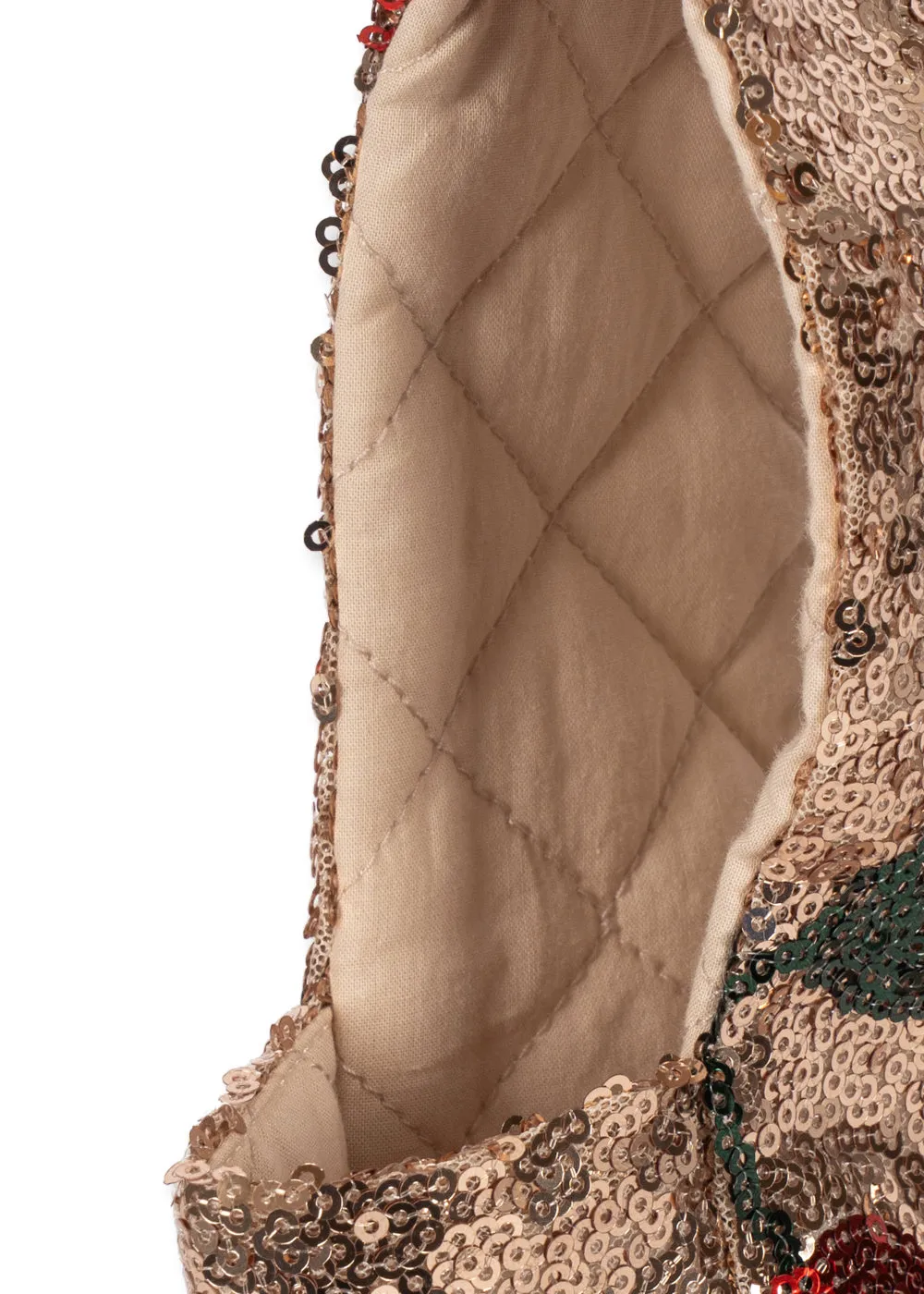 Konges Sløjd Starla shopper blush pailletten tas