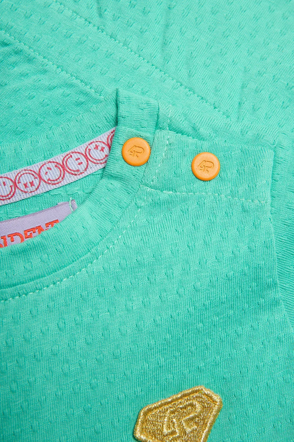 4President Noelani Green T-shirt meisjes bubbelstof