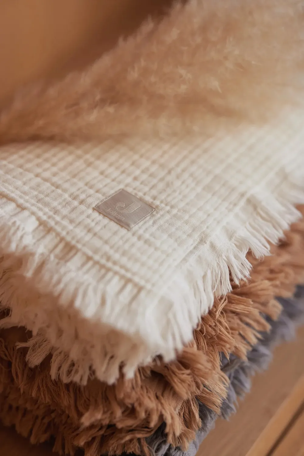 SODA FASHION Moonstone muslin deken 70x100 zacht