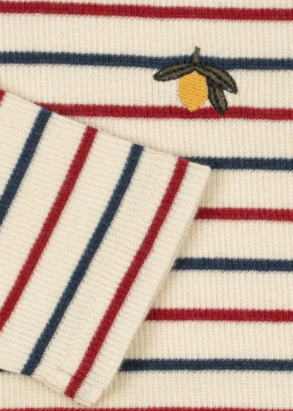 Konges Sløjd Voco romper tricolore bleu modalmix baby