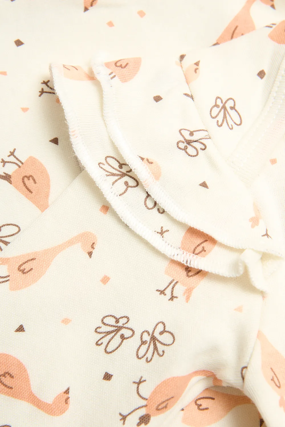 4PRESIDENT Ziva White longsleeve wit katoen