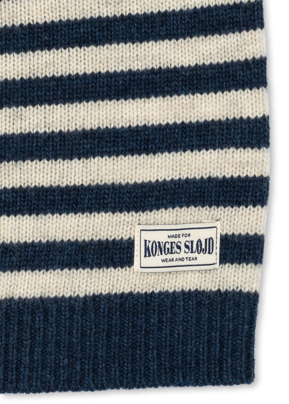 Konges Sløjd Billi vest Blue Stripe wolmix