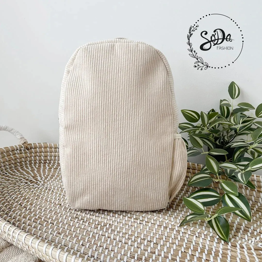 Soda Fashion Rib Beige rugtas beige