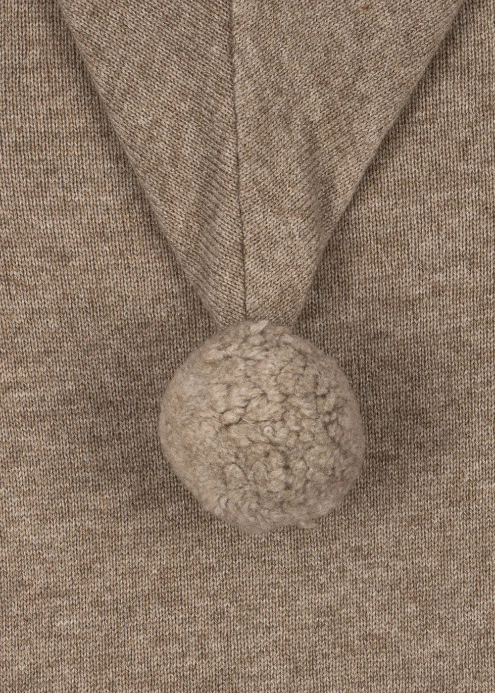 Konges Sløjd Mattou gebreide romper light brown wol