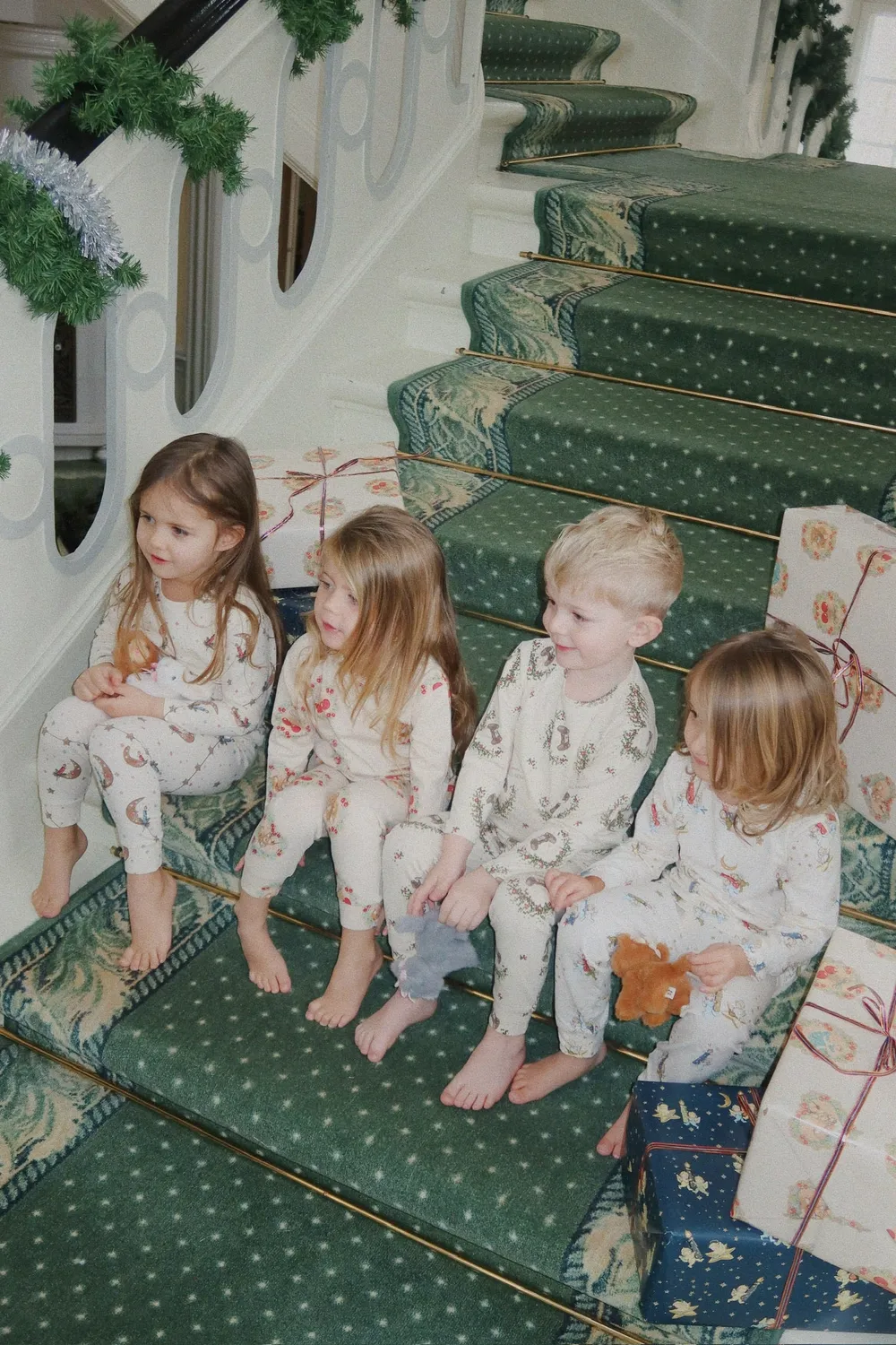 Konges Sløjd Basic Kerstpyjama set luna biokatoen