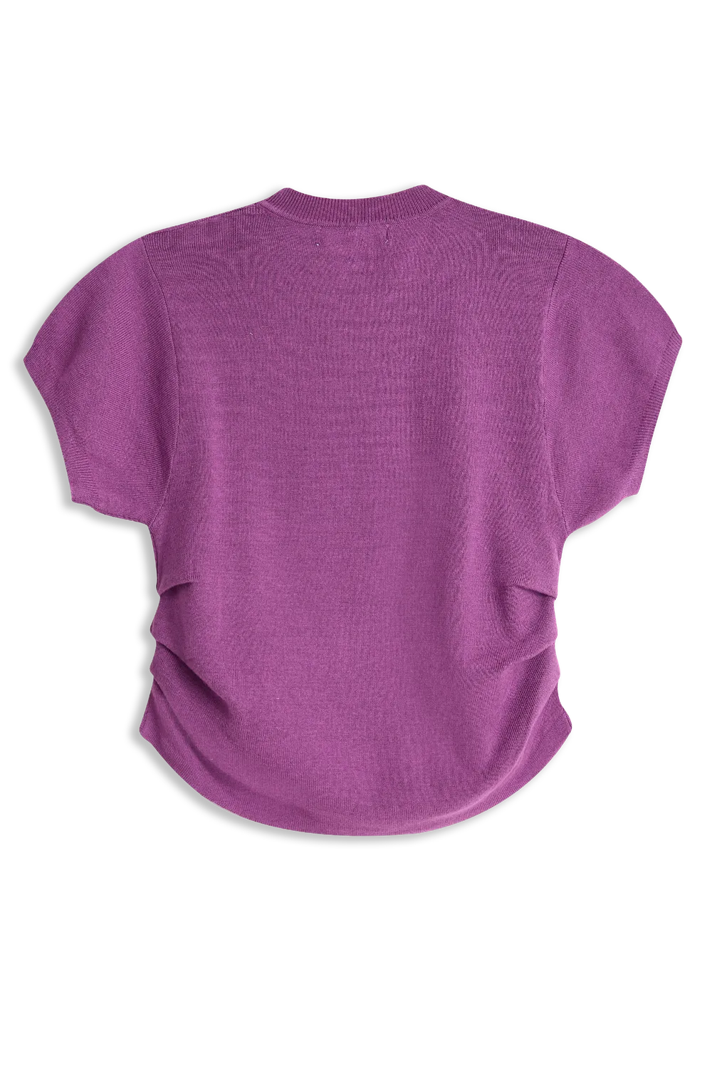 4PRESIDENT Rosie T-shirt Purple met brede kraag