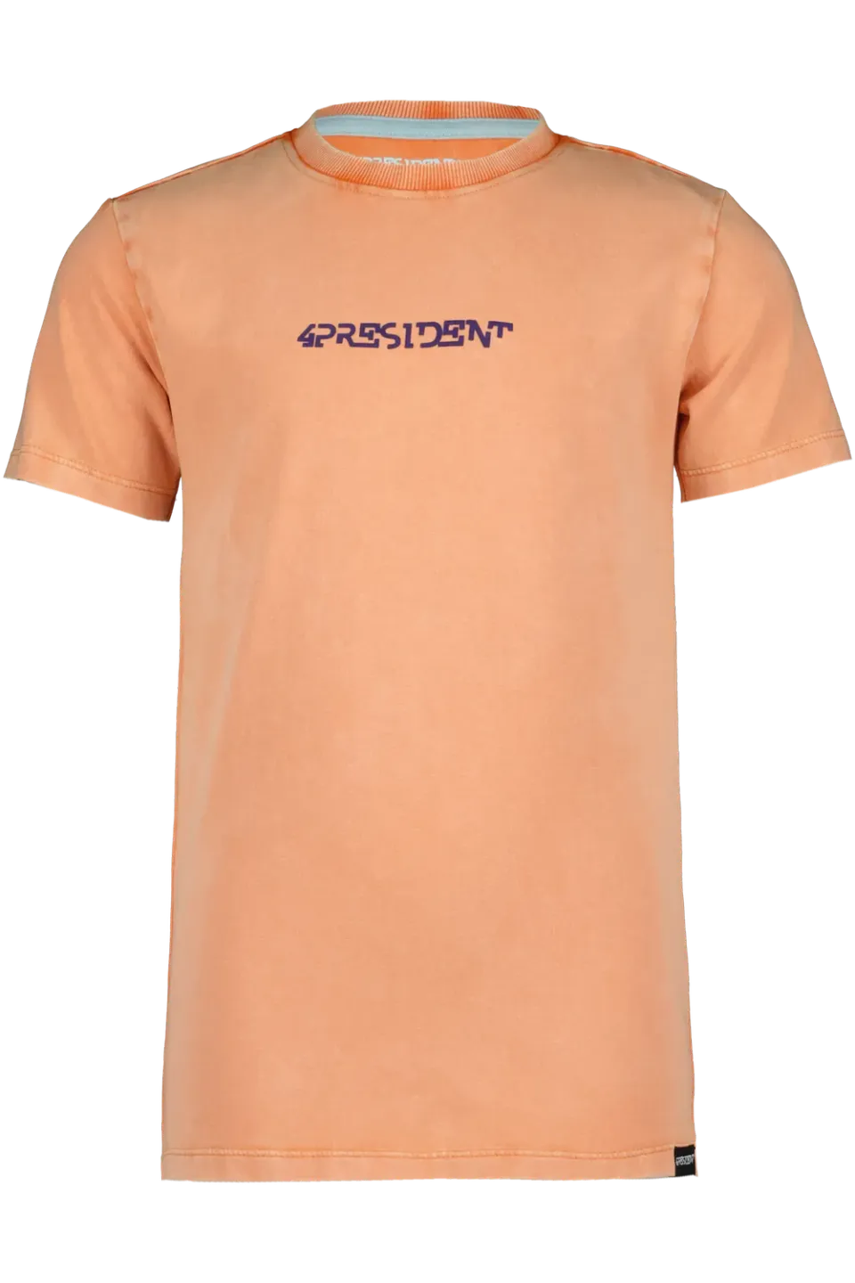 4PRESIDENT Thomas t-shirt Orange Tiger katoen