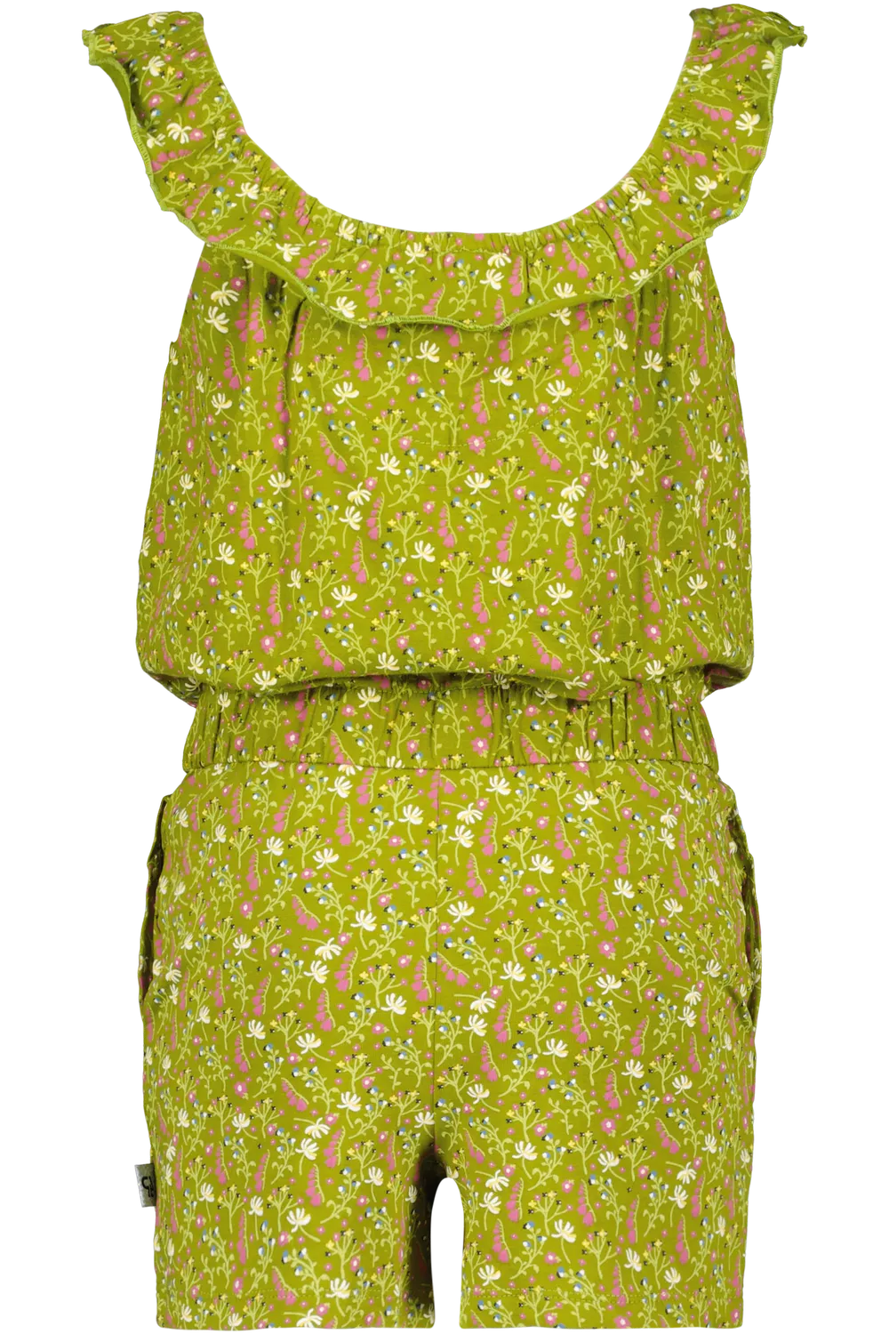 4President Lux AOP playsuit groen bloemenprint