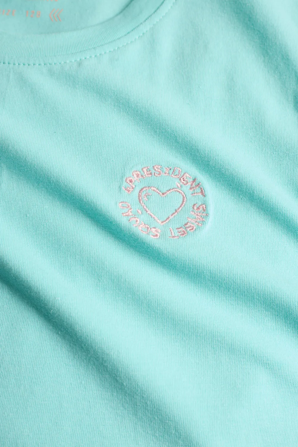 4PRESIDENT Berra Water Ballet shirt meisjes zachtroze katoen
