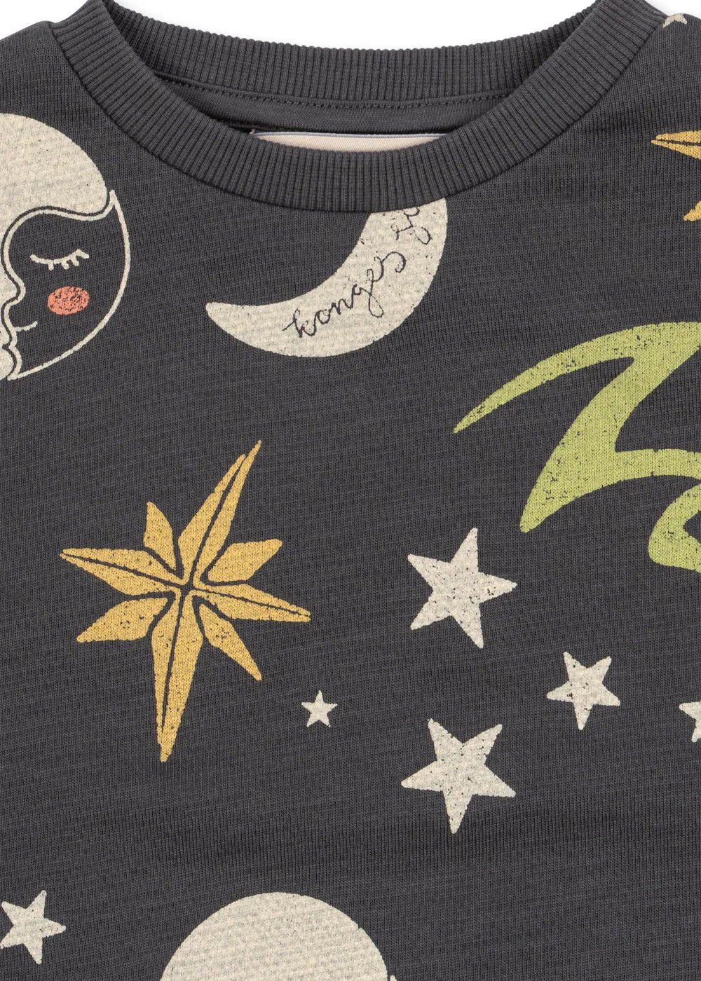Konges Sløjd Loupy Sweater luna lightning biokatoen
