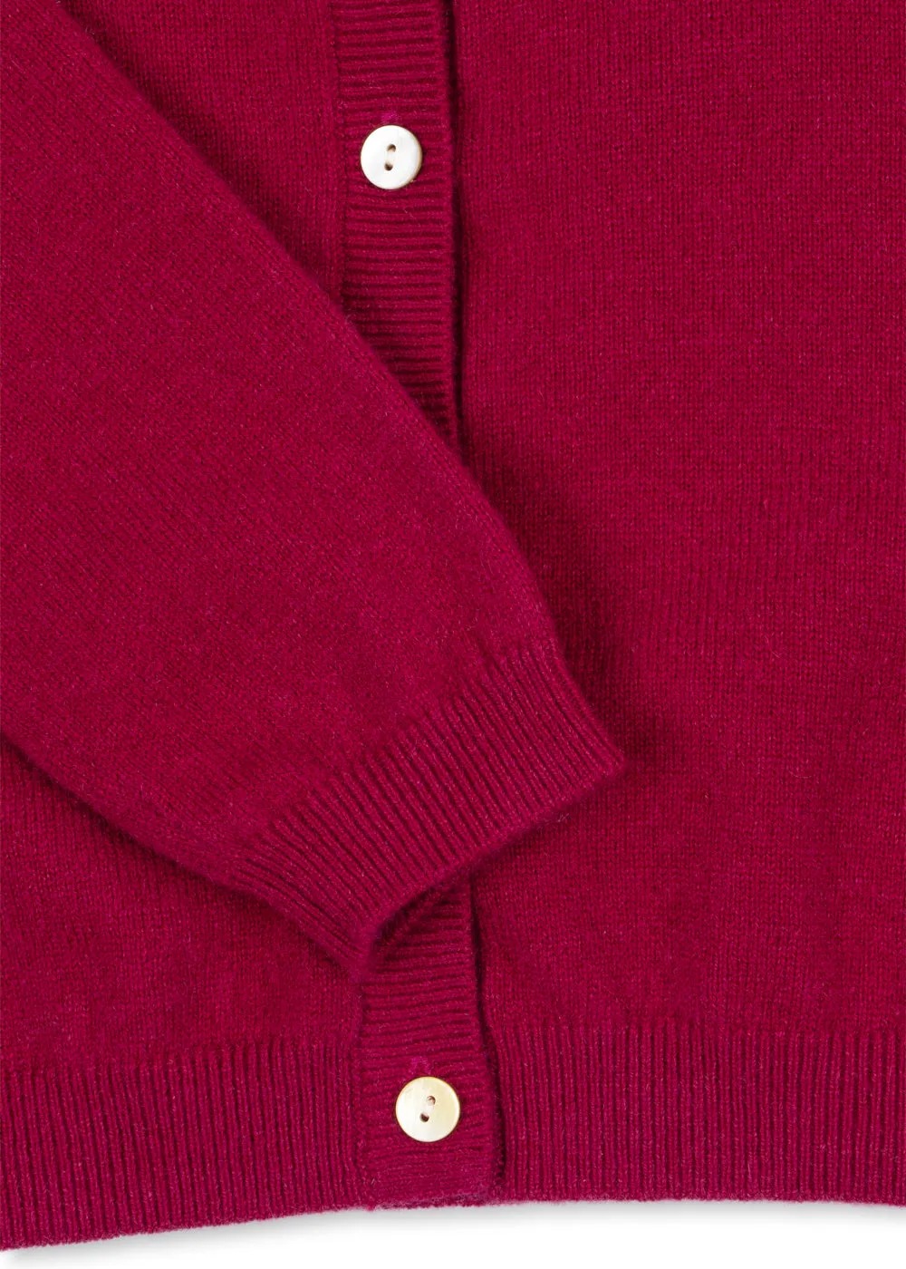 Konges Sløjd Dio cashmere vest plumeria 100% kasjmier