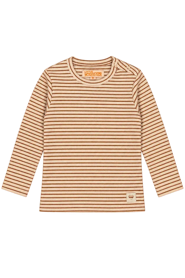 4President Elena Dawn longsleeve meisjes glitter rib
