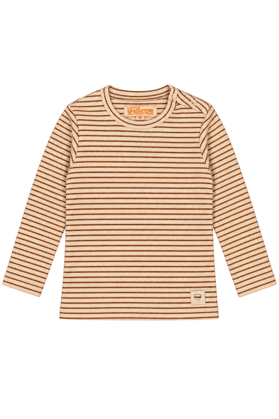 4President Elena Dawn longsleeve meisjes glitter rib