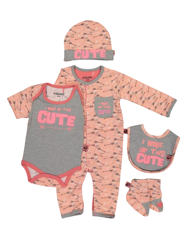 4President Baby Giftset Cute kraamcadeau katoen
