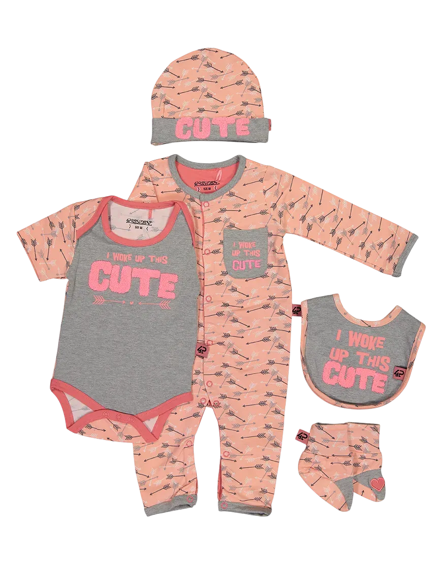 4President Baby Giftset Cute kraamcadeau katoen