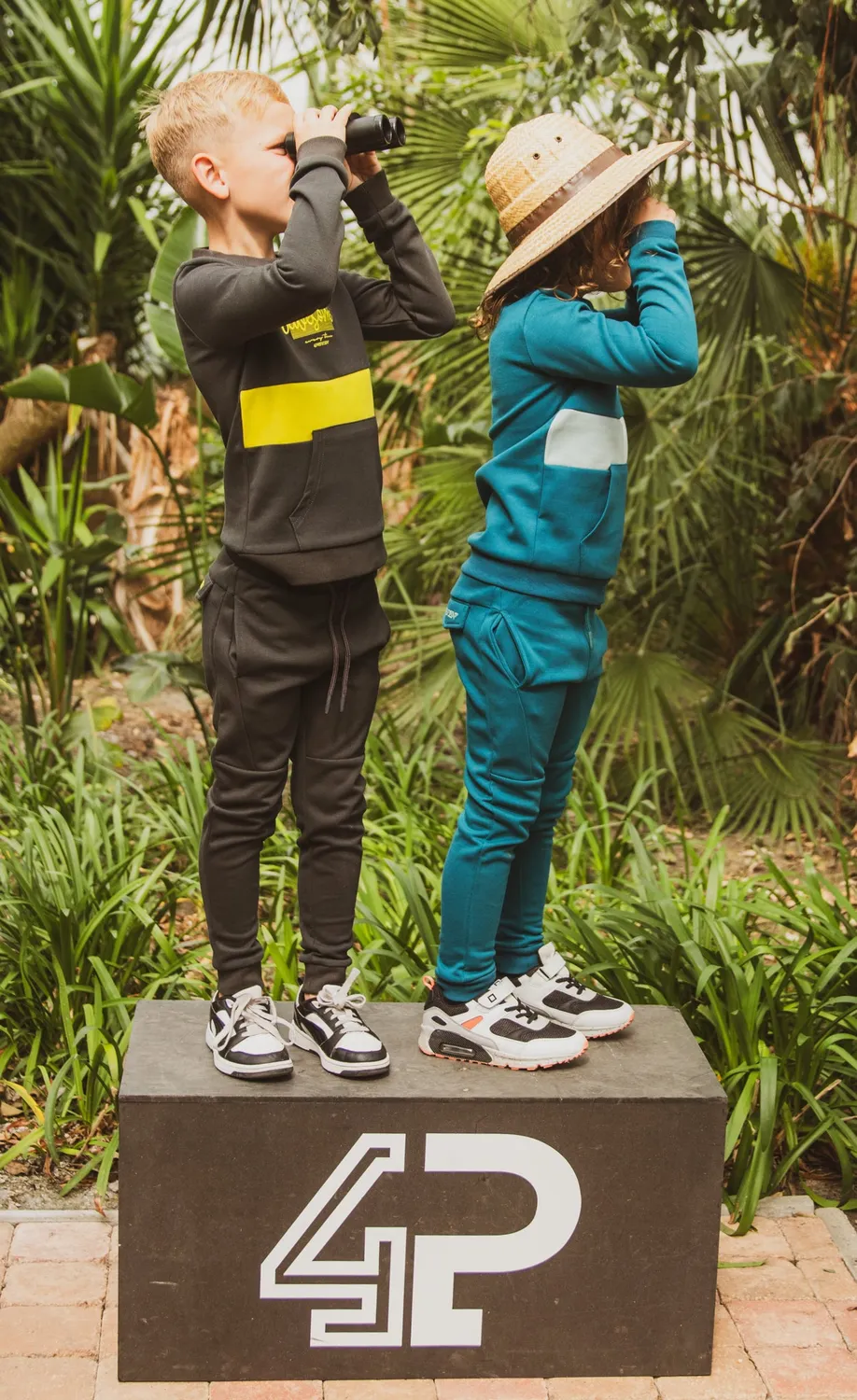 4PRESIDENT Imar Unexplored joggingbroek jongens katoen