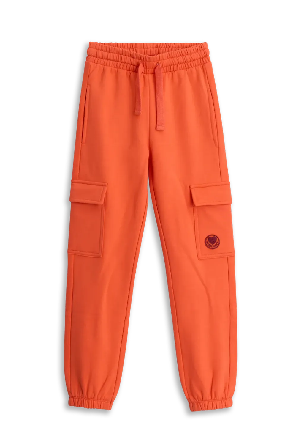 4President Ineke Poppy Red meisjescargojogger zakken katoen