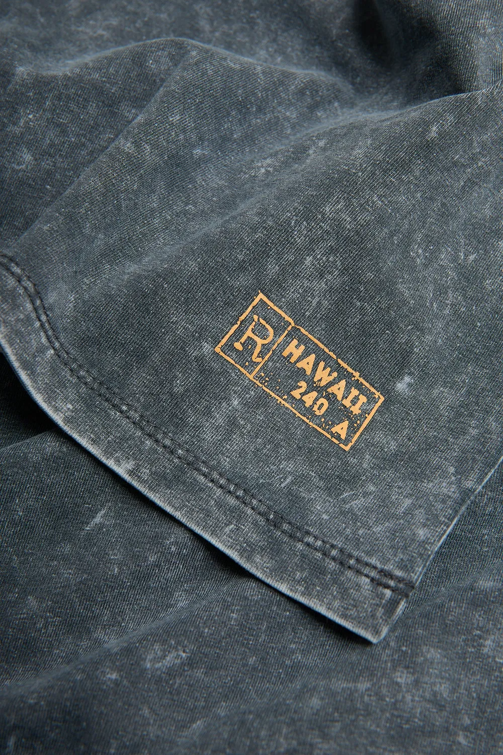 4PRESIDENT Orwin Black t-shirt zwart acid wash