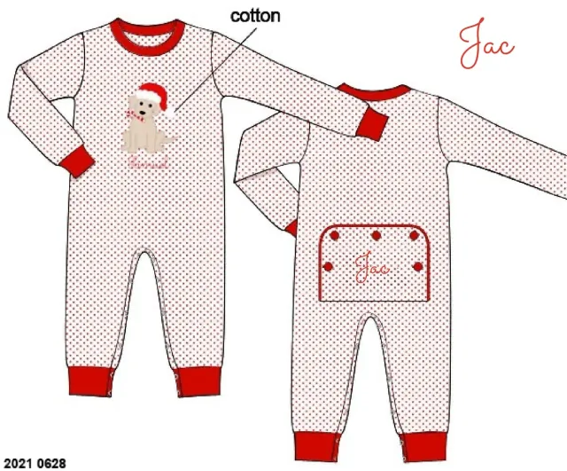 Busy Bee Smocks Fun Lounge pyjama jongens 1-delig Jac