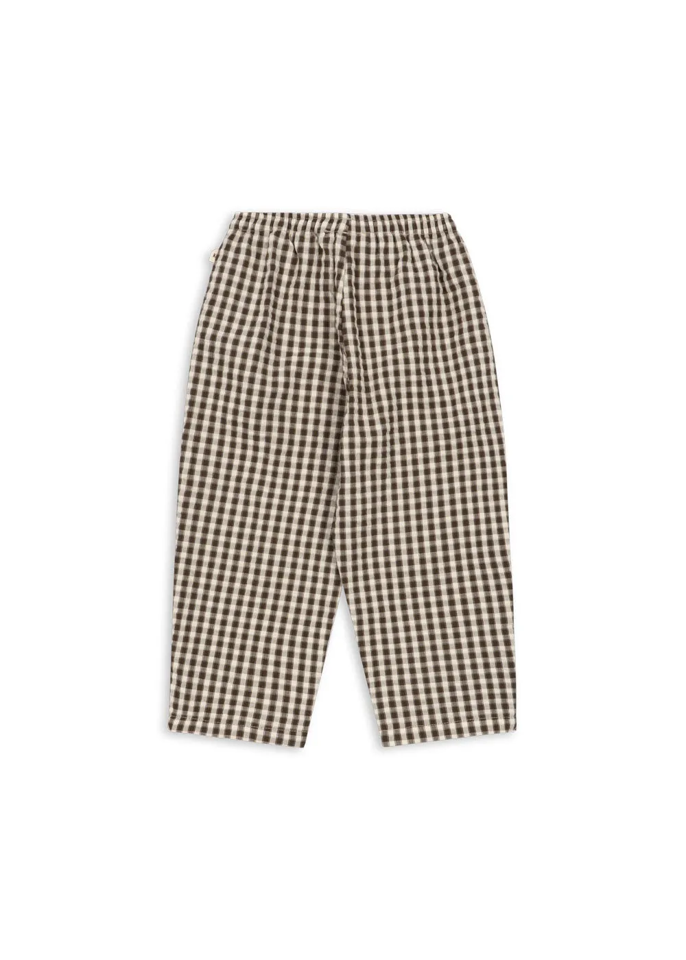 Konges Sløjd Kim broek choco check biokatoen