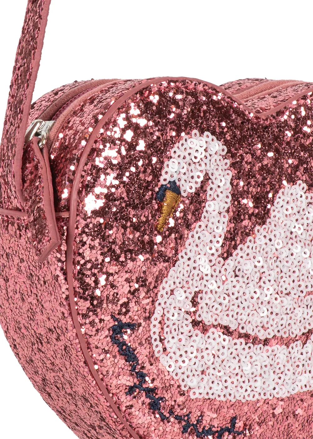 Konges Sløjd Tut schoudertas swan glitter