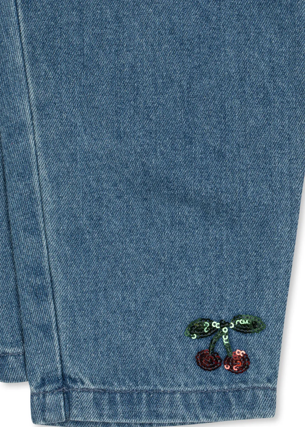 Konges Sløjd Magot broek denim blue biokatoen