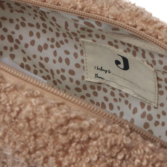 SODA FASHION Etui Boucle toilettas Biscuit zacht