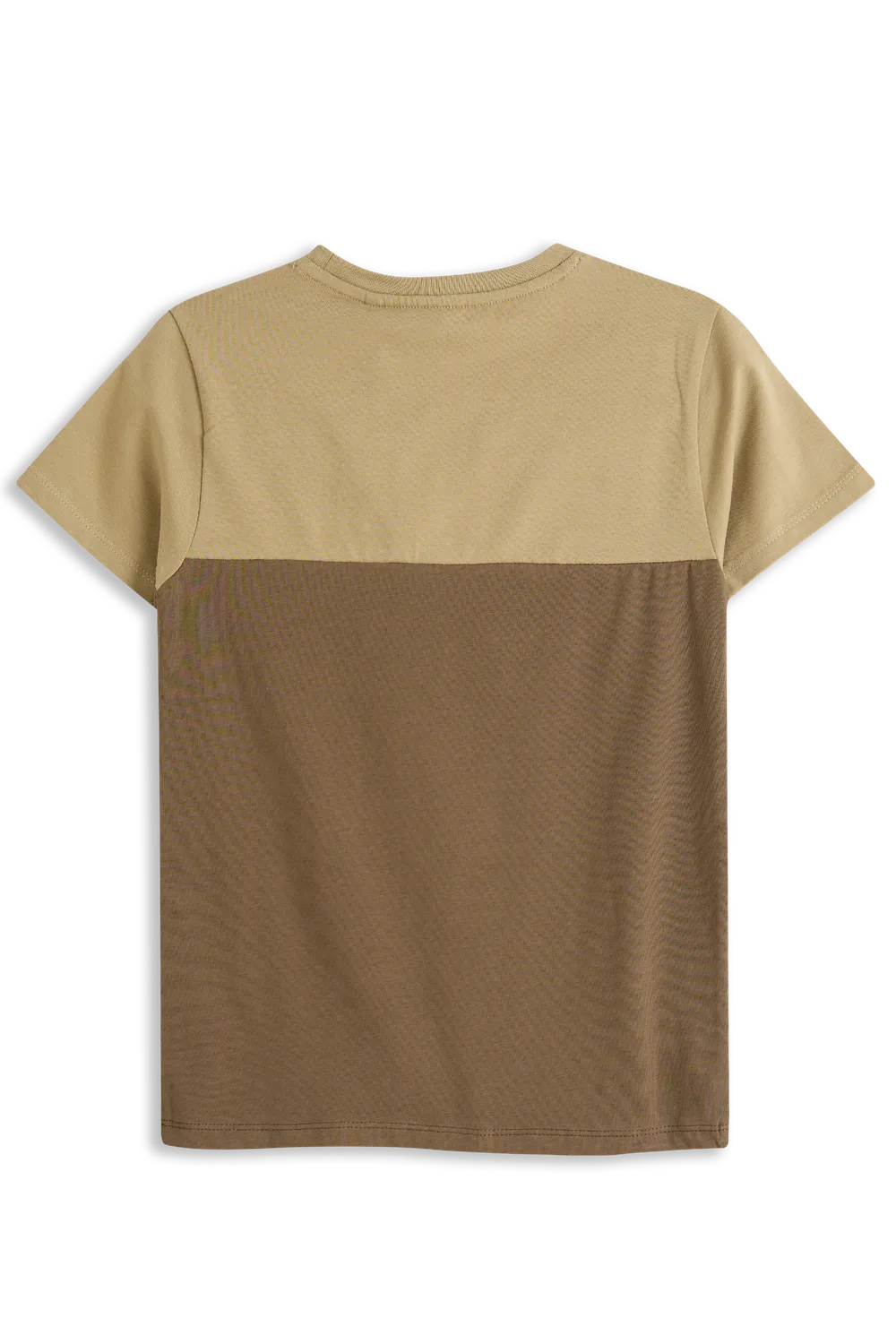 4PRESIDENT Bart Twill T-shirt jongens kleurvlakken