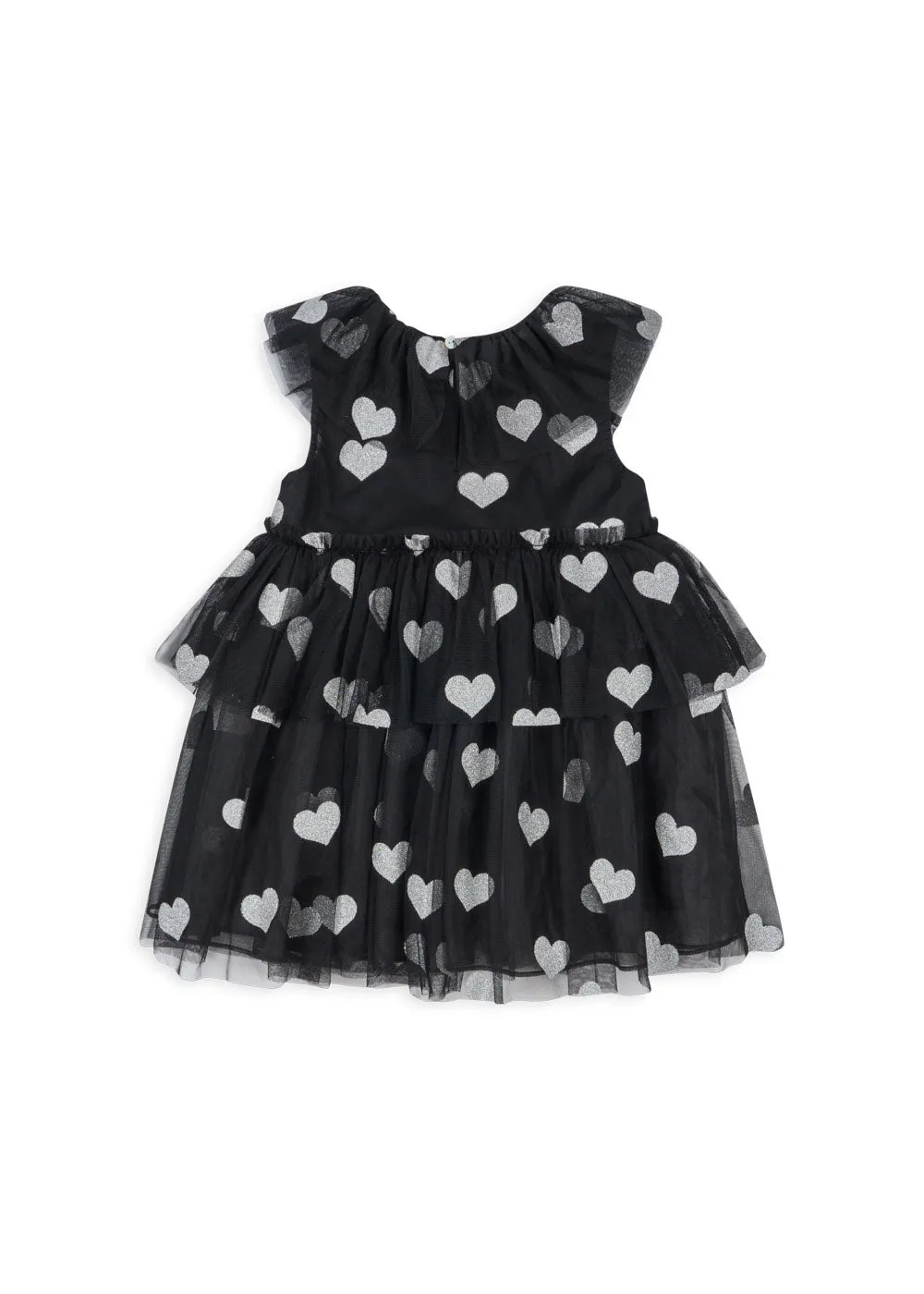 Konges Sløjd Halloween jurk black glittertule