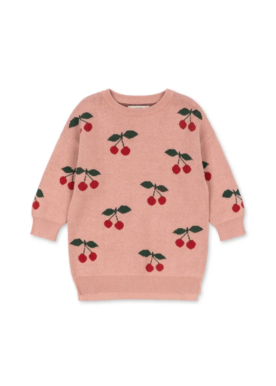 Konges Sløjd Lapis jurk cherry gebreid glitter