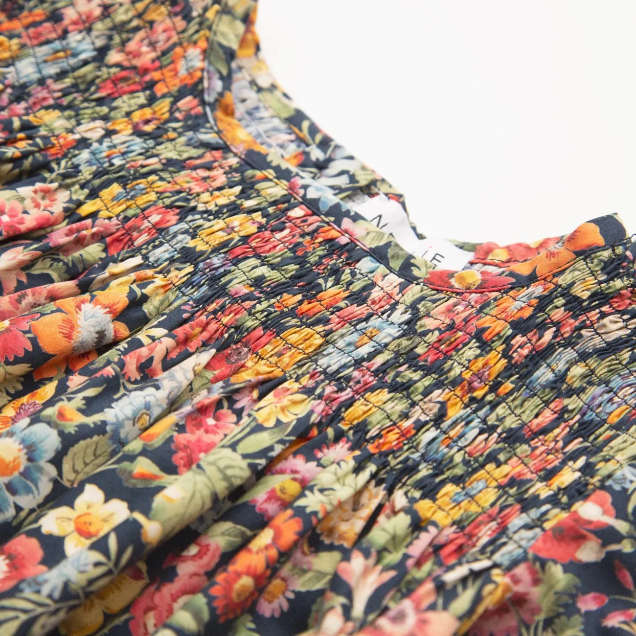 The Mompany Draughts jurk Liberty katoen oversized