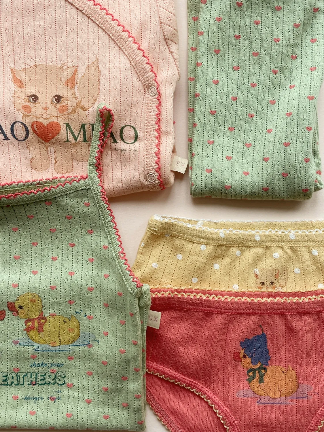 Konges Sløjd Minnie Dot Golden ondergoedset 2-delig