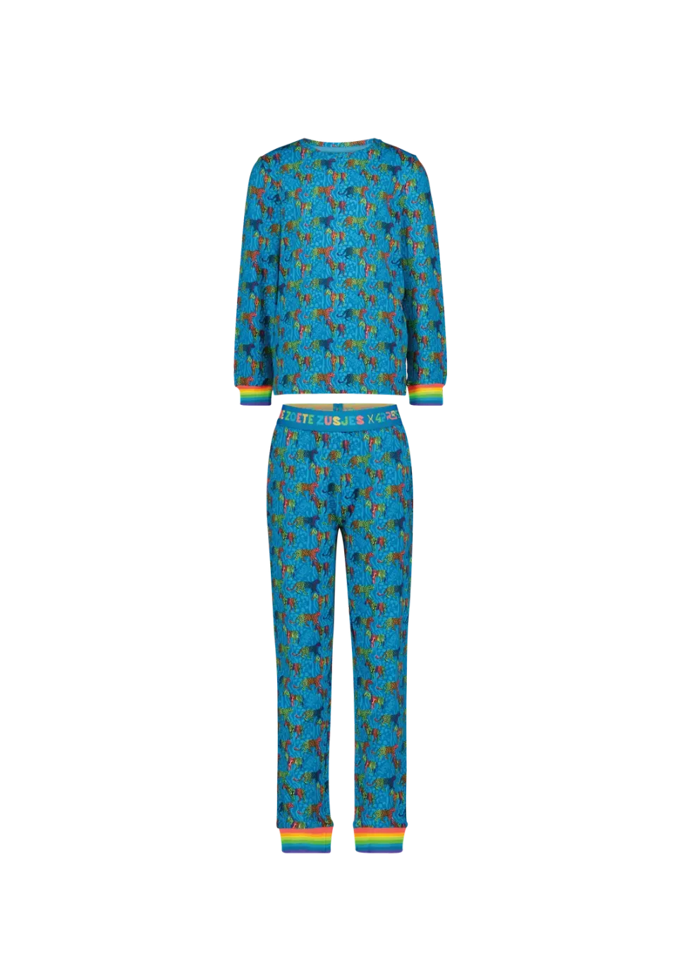 4PRESIDENT Joy Tiger pyjama biokatoen meisjes